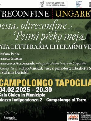 4/02 CAMPOLONGO TAPOGLIANO Oltreconfine Ungaretti