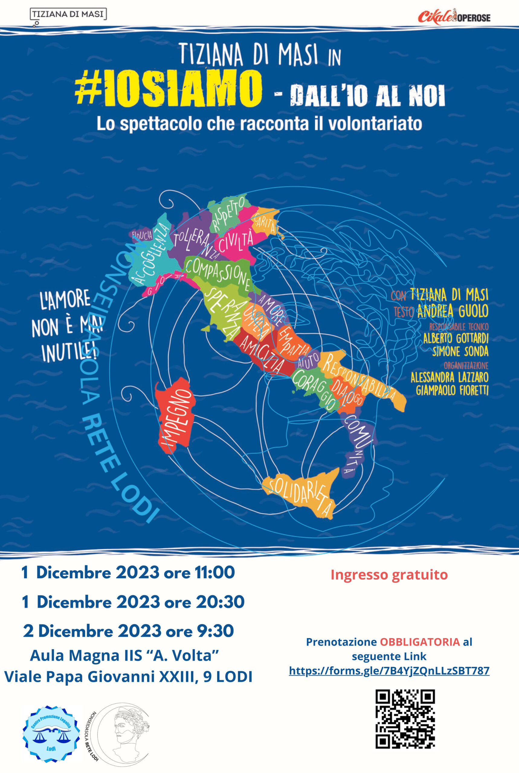 #iosiamo a Lodi – 1 e 2 dicembre 2023