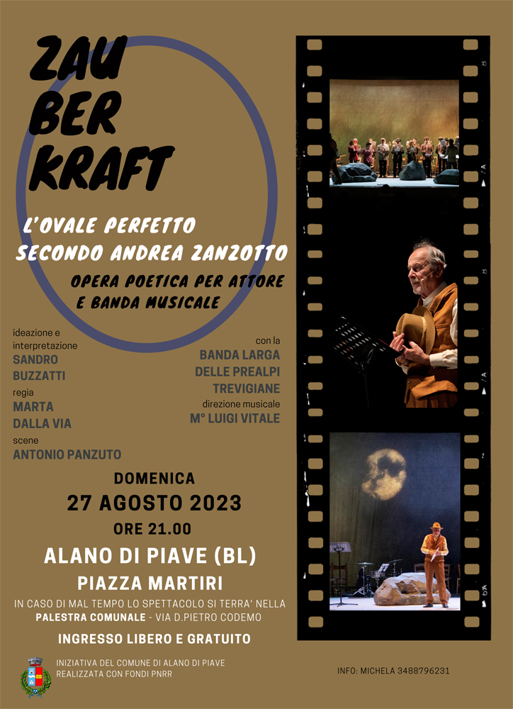 Read more about the article Zauberkraft, 27 agosto Alano di Piave (BL)