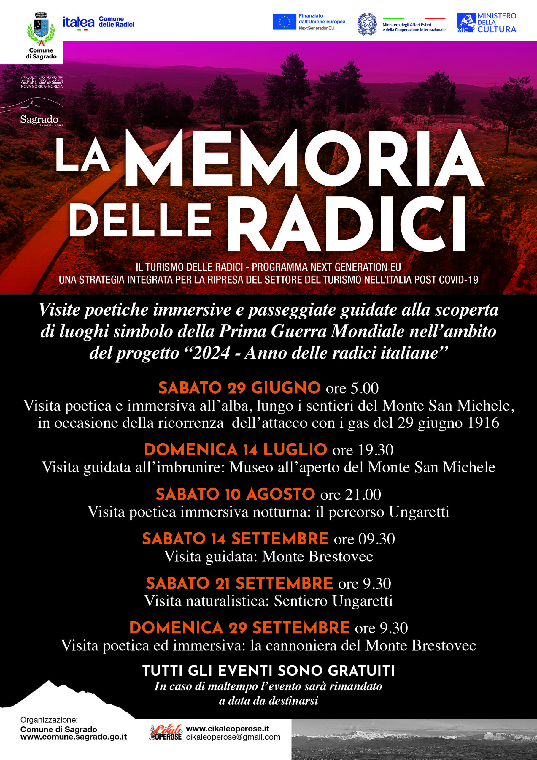 Read more about the article GIU-SET 2024   La memoria delle radici