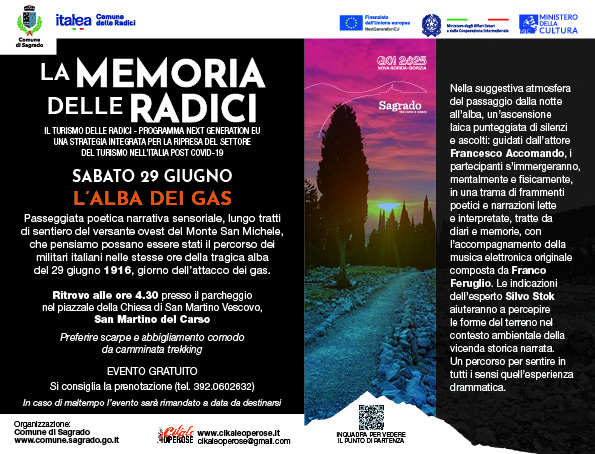 Read more about the article 29/06 L’alba dei gas