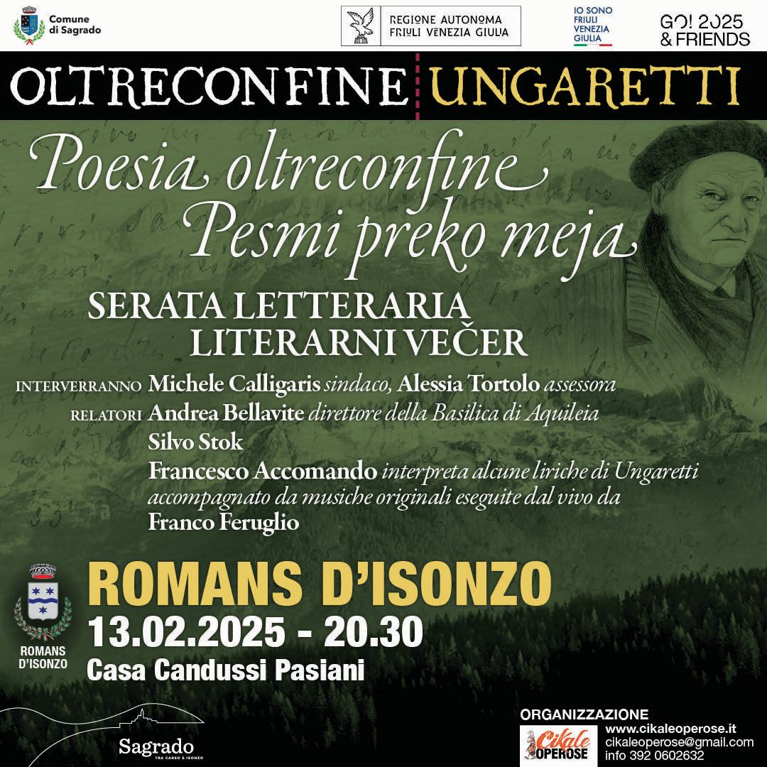 13/02 ROMANS D’ISONZO Oltreconfine Ungaretti